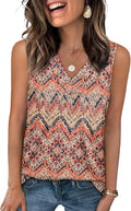 Tank Tops for Women Summer V Neck T Shirts Trendy Sleeveless Basic Tees Fashion Clothing